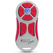 Controle Remoto Jfa K600 - Longa Distância - Universal - 600M - Branco e Rosa
