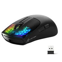 Mouse Gamer Attack Shark X5 RGB Sem Fio - Black