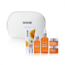 Kit de Skin Care DR Rashel Vitamin C Brightening Antiaging com Estojo 5PCS