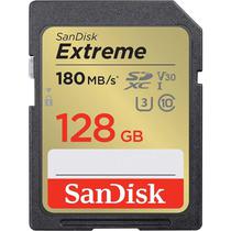 Cartao de Memoria SD 128GB Sandisk Extreme 180-90MB