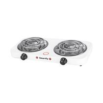 Cocina Electrica Espiral Smartfy FG03W 2 Hornallas 110V Blanco