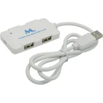 Hub USB Mtek HB-8102W 4 Portas USB2.0 Branco