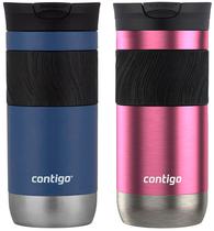 Copo Termico Contigo Byron Snapseal 473ML Azalea/Azul