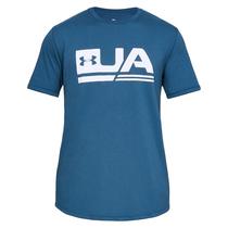 Camiseta Under Armour Masculino 1329617-437 SM Drop Hem-Blue