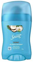 Desodorante Secret Coconut 4X Fresh Defense - 45G