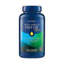 Triple Strength Fish Oil Mini GNC 1000MG 240 Mini Softgels