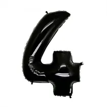 Balao Numero 4 Preto 42 Polegadas