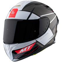 Capacete MT Helmets Targo Podium B0 - Fechado - Tamanho XL - Gloss Pearl White