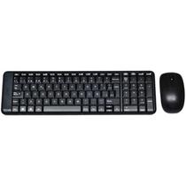 Teclado USB Logitech MK220 com Mouse Sem Fio Espanhol