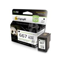 Tinta Multigraph p/HP 3YM79AL 667XL 22ML Negro