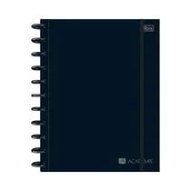 Cuaderno Universitario Inteligente Tilibra Académie 341640 80 Hojas Negro