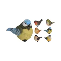 Figura Decorativa de Pájaro KPM 074954 12 CM Surtido