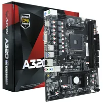 Placa Mae Afox A320D4-MA5-V2 Socket AM4 / DDR4