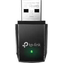 Mini Adaptador Wi-Fi TP-Link Sem Fio Mu-Mimo AC1300 - Preto