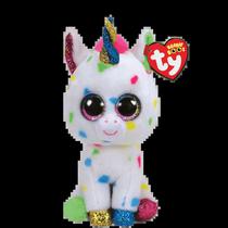 TY Peluches TY Beanie Boos Harmonie Unicornio Moteado Regular Tela Poliester 3 Anos + Multicolor