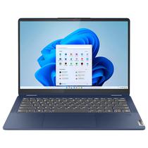 Notebook Lenovo Ideapad 5 14AHP9 AMD Ryzen 7 8845HS Tela Touch Wuxga 14.0" / 16GB de Ram / 1TB SSD - Cosmic Azul (83DR000GUS) (Ingles)