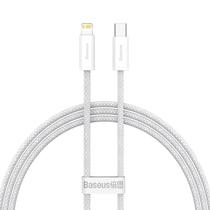 Cabo USB-C A Lightning Baseus CALD000002 Dynamic 20 W - Branco 1 Metro