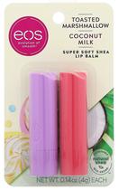 Protetor Labial Eos Toasted Marshmallow Coconut Milk (2 X 4G)