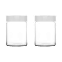 Set de Potes Lav Novo NOV387 890ML Blanco 2 Piezas