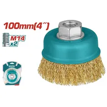 Escovas Copo de Aço Total TAC31041 100MM M14