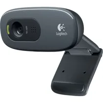 Câmera Webcam Logitech C270 HD 960-000694 - (Caixa Feia)