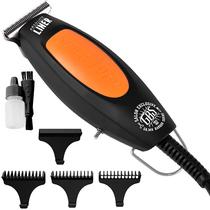 Maquina de Cortar Cabelo Gama Absolute Liner GBS Barber Series Bivolt - Preta/Laranja