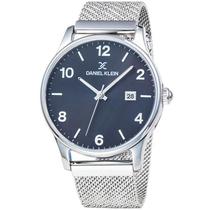 Relogio Analogico Daniel Klein Premium DK11855-6 Masculino, Metal - Prata e Cinza