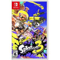 Nintendo Juegos Switch Splatoon 3 Plastico 2022 s/C