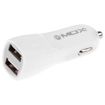 Carregador Veicular Mox MO-CC310 Dual USB-A - White