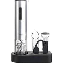 Abridor Eletrico de Vinho + Kit Xion XI-WINE15 - Inox