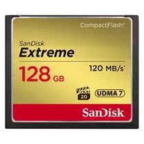 Memoria SD 128GB Sandisk Extreme Compactflash SDCFXSB-128G-G46