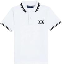 Outlet Camisa Polo Psycho Bunny B6K925 - Branco