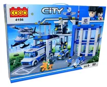 Cogo City Posto Policial 4156 (570 Peças)