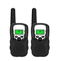 Walkie Talkie Radio Ie Travel T-388 Set com 2 Pecas / Ate 3KM / A Pilha (Nao Incluida) - Preto