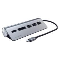 Hub Satechi ST-TCHCRM 5 Em 1 USB-C - Cinza Escuro