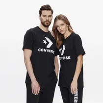 Remera Converse Big Logo Tee Black Negro