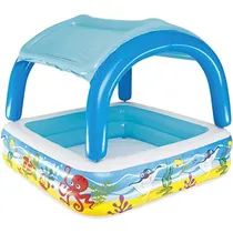 Piscina Inflável Infantil Bestway com Teto Removível 265L