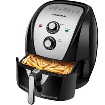 Fritadeira Air Fryer Mondial AFN-80BI 220V - Preto/Prata 8L