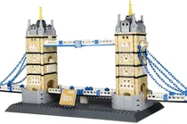 Blocos de Construção Architecture Tower Bridge Wange - 4219 (970 Peças)