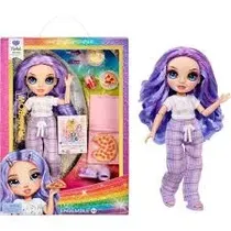 Mga Muñeca Rainbow High JR High Pijama Party Violet Willow Plastico 3+ Años Multicolor