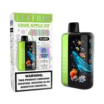 Pod Descartável Luffbar Flare 55K Sour Apple Ice