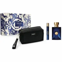 Perfume Versace Kit Dylan Blue Pour Homme 100ML Edt + 10ML Edt + Estojo