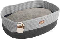 Cama para Gato 42 X 30 X 14CM - Afp 2129 Oval Grey