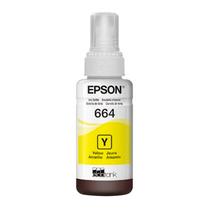 Tinta Epson T664 420 Amarelo Ecotank 70ML