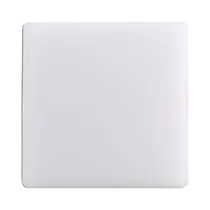 Panel LED Sin Marco Taschibra 17W 6500K 1700 Lúmenes Bivolt Cuadrado