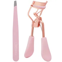 Kit Curvador de Cílios + Pinça Beauty Creations Elctset - Rose Gold