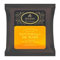 Alfajor Artesanal Dulce Manjar Recheado Creme de Amendoim Cobertura Chocolate Ao Leite 80G