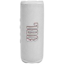 Speaker JBL Flip 6 com Bluetooth/Bateria 4800 Mah - Branco (Caixa Feia)