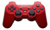 Controle PS3 Sony Dualshock 3 1A Linha s/G Red