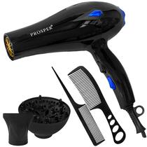 Secador de Cabelo Prosper P-6602 2.800 Watts 220 - 240 V ~ 50/60 HZ - Preto/Azul